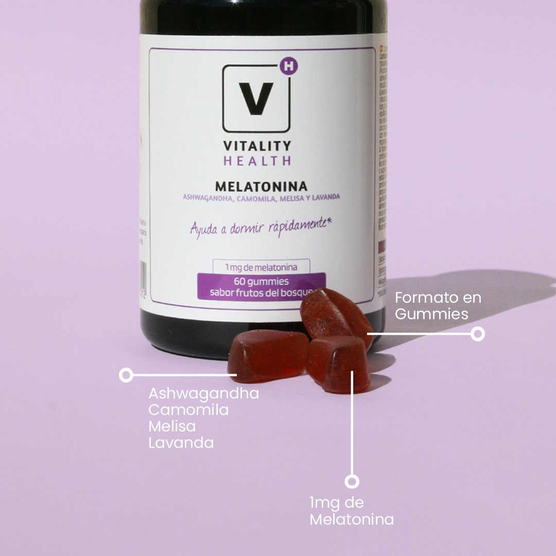 Vitality Health Melatonina Gummies